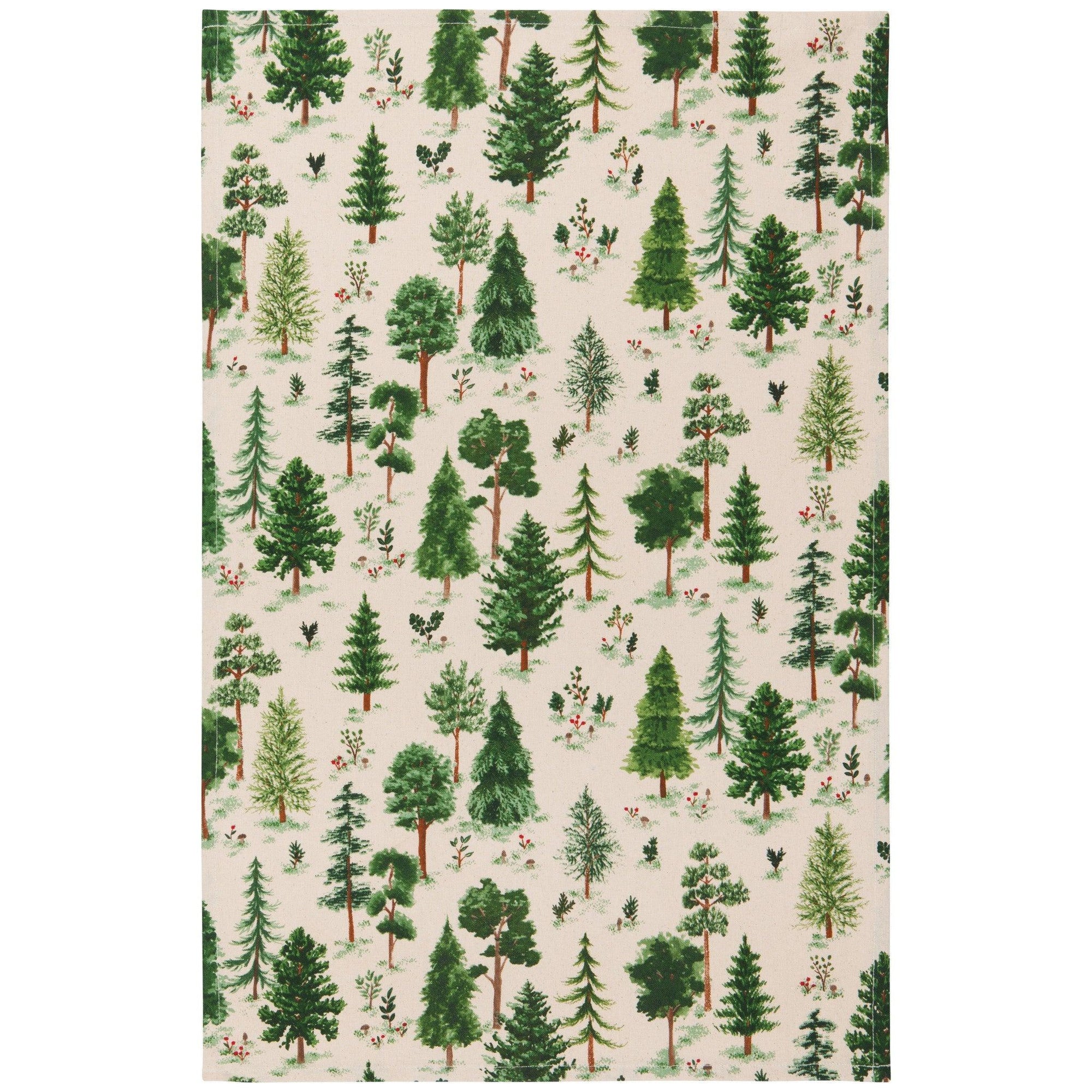 Now Designs Christmas Tea Towel Woodland