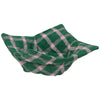 Danica Bowl Cozy Plaid Green