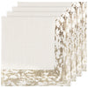 Danica Christmas Gold Glimmer Napkin Set Of 4