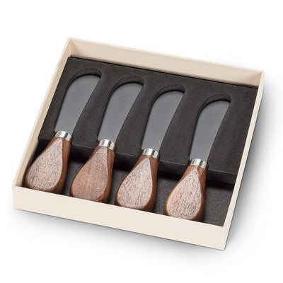 Abbott Walnut Pate Spreader Set Of 4