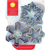 Wilton Christmas Snowflake Cookie Cutter Set Of 7