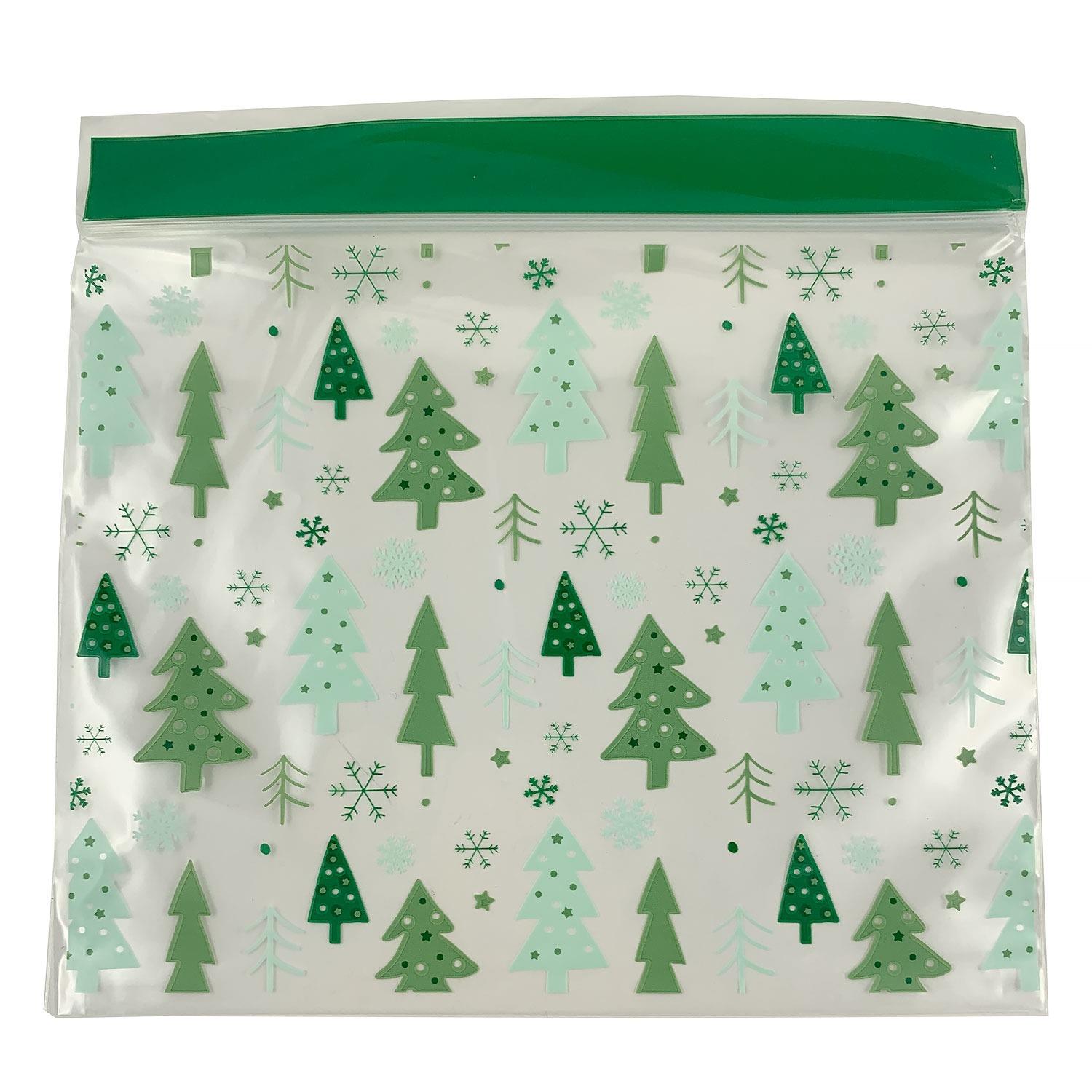 Wilton Christmas Reusable Treat Bags Set Of 20 - Forest