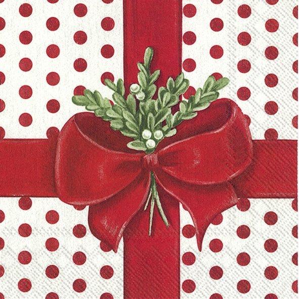 IHR Christmas Luncheon Napkin 20 Pack A Present For You