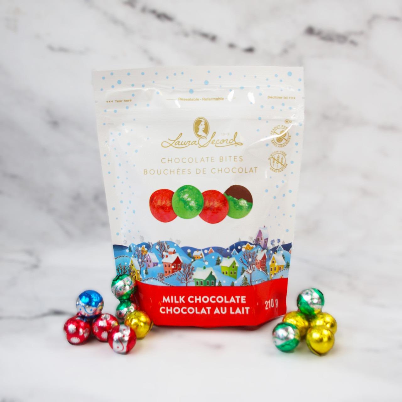 Laura Secord Christmas Milk Chocolate Bites 210g