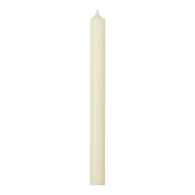 IHR Unscented Cylinder Candle 10"