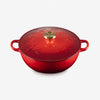 Le Creuset Christmas Holly Chef's French Oven 4L