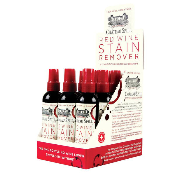 Chateau Spill Red Wine Stain Remover 4oz Bottle - The Hate Stains Co.