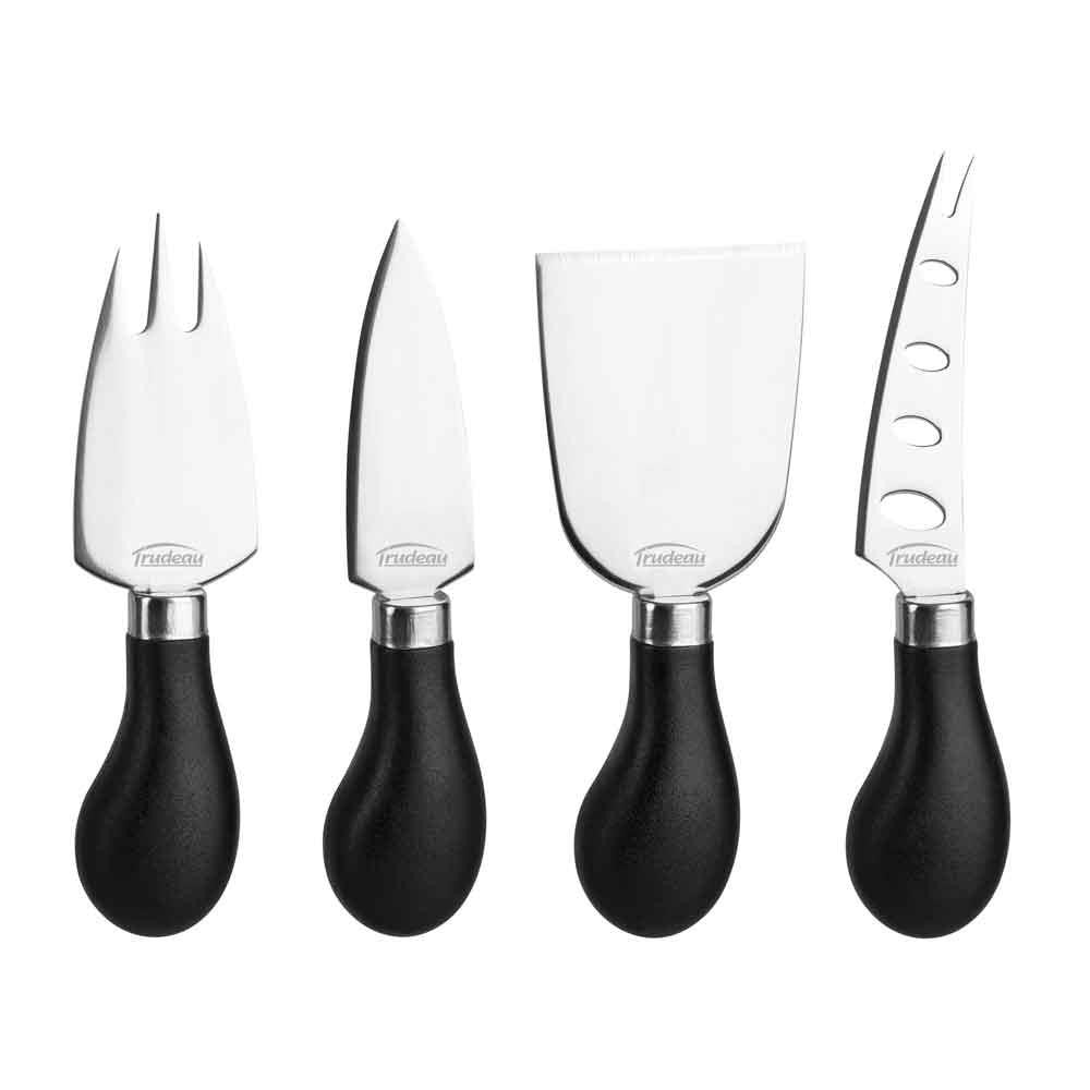 Swissmar Slim-Line 4 Piece Stainless Steel Cheese Knife Set