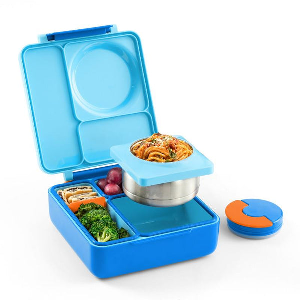 Gourmet 2 Compartment Bento with Ice Pack Citrus Sunrise